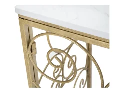 Consola VKH617, Ouro, 140x36x82 cm, Kendra Home