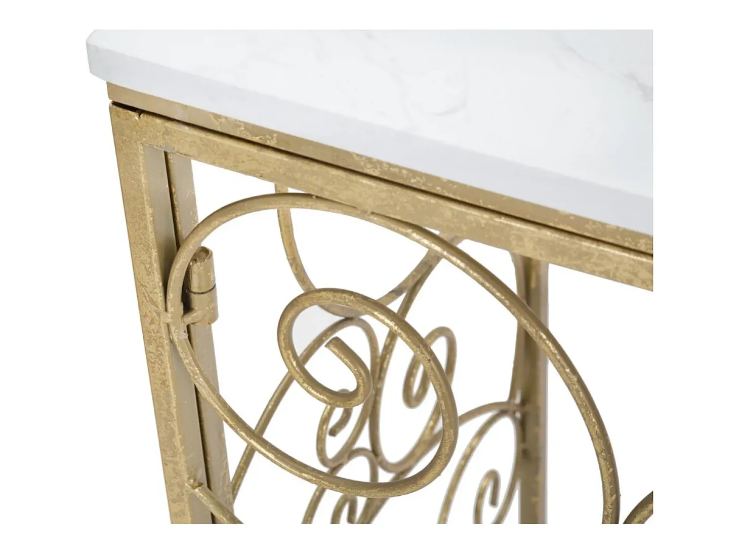Consola VKH617, Ouro, 140x36x82 cm, Kendra Home