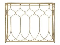 Consola VKH613, Ouro, 96,5x41x78 cm, Kendra Home