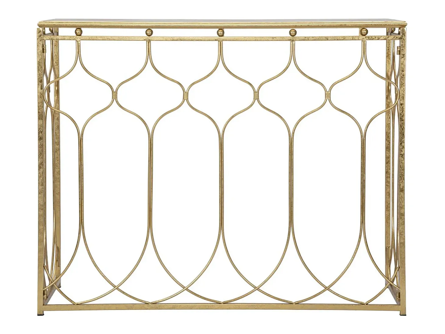 Consola VKH613, Ouro, 96,5x41x78 cm, Kendra Home
