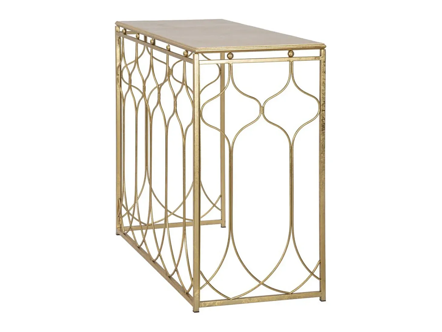 Consola VKH613, Ouro, 96,5x41x78 cm, Kendra Home