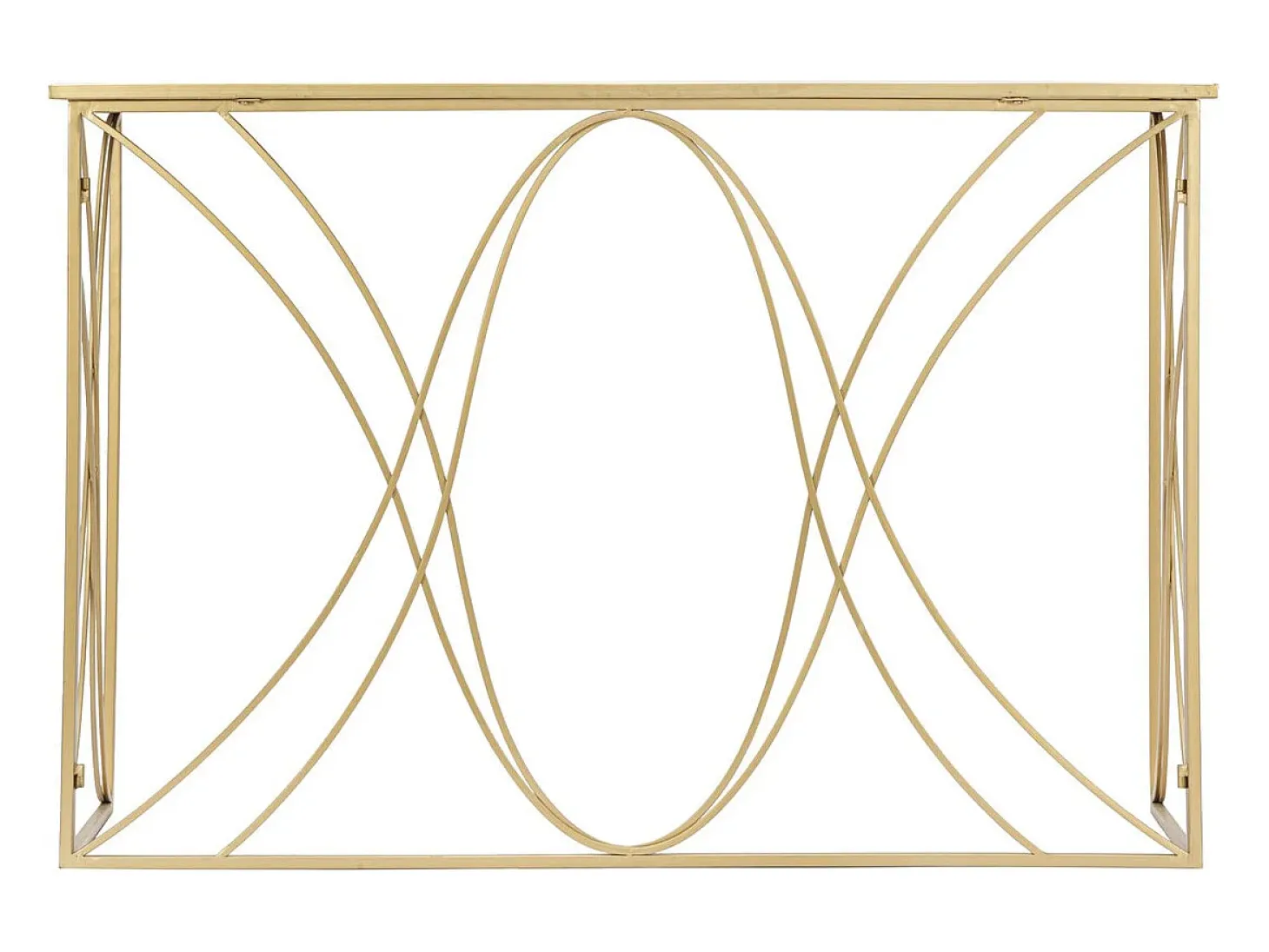 Consola VKH627, Ouro, 120x40x80 cm, Kendra Home