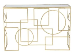 Consola VKH625, Ouro, 120x41x81 cm, Kendra Home