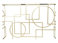 Consola VKH625, Ouro, 120x41x81 cm, Kendra Home