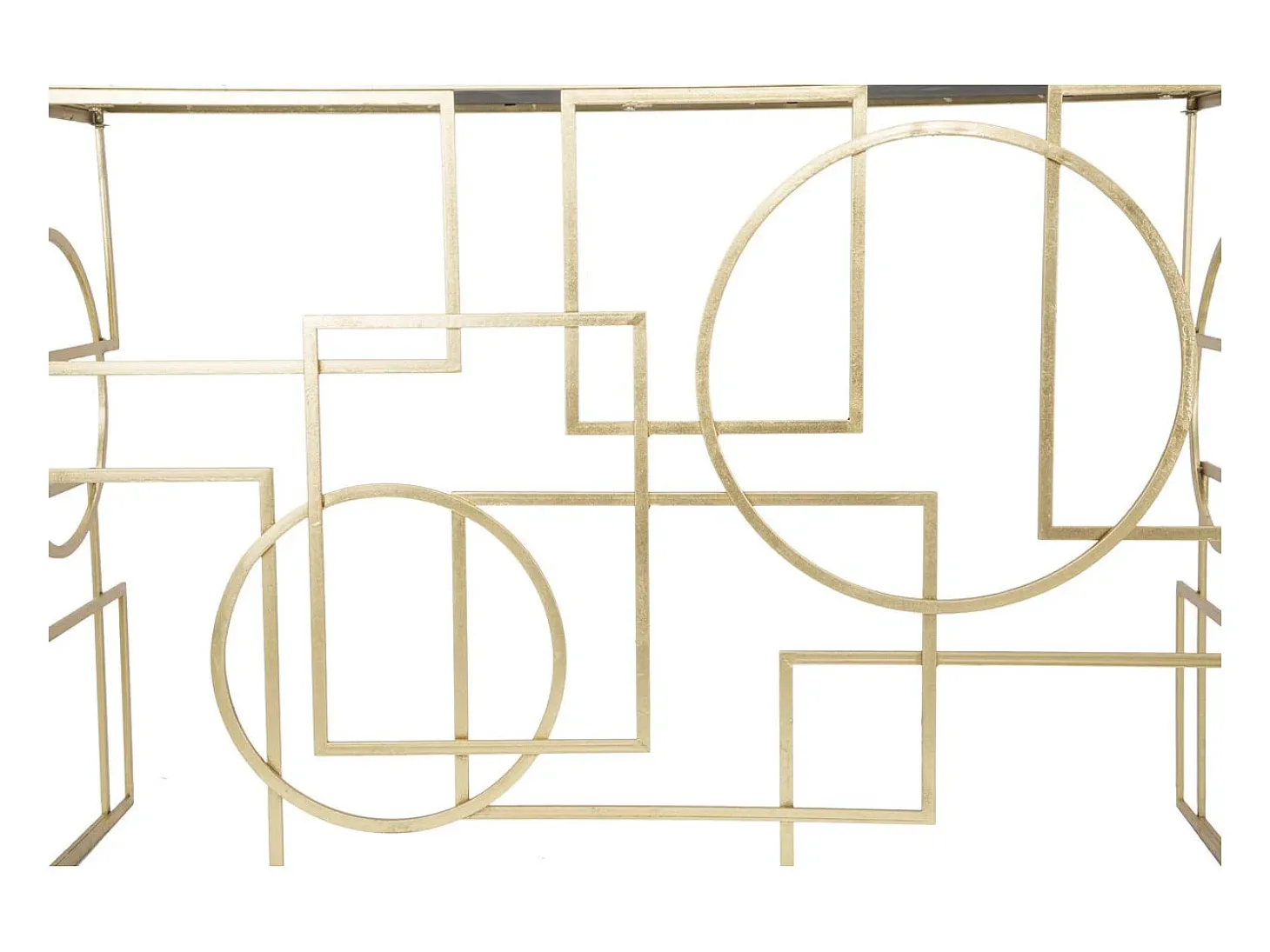 Consola VKH625, Ouro, 120x41x81 cm, Kendra Home