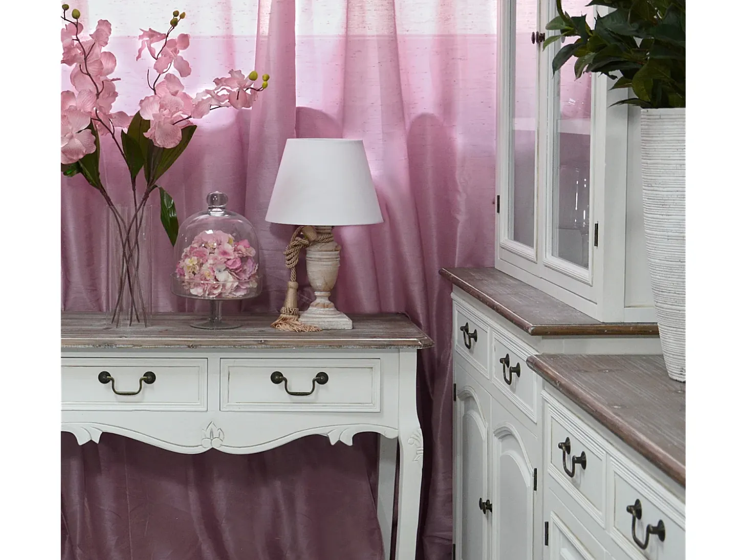 Consola 110x78x40 cm branca Rimini branca riw017