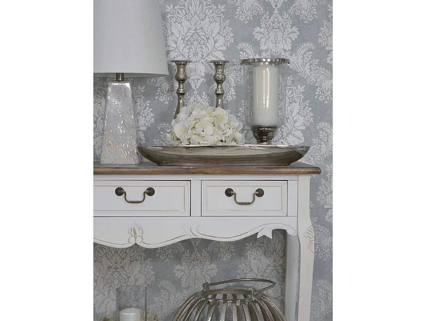 Consola 110x78x40 cm branca Rimini branca riw017