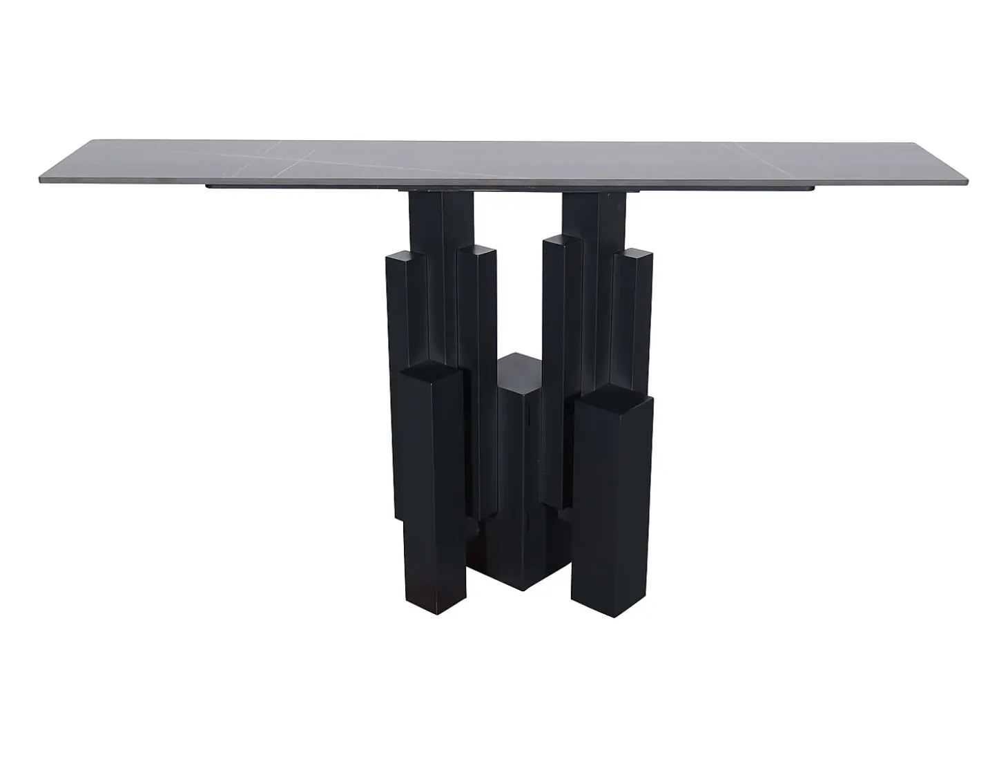 Consola 150x80x30 cm preta modig m20-150