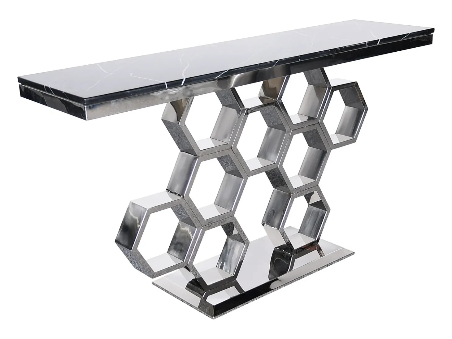 Consola 150x80x40 cm preta Modig M19S