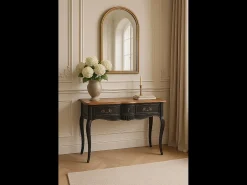 Consola 110x80x47 cm preto nero ven808nm