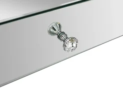 Console com 2 gavetas em espelho e MDF - PIKIO