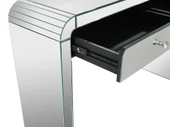 Console com 2 gavetas em espelho e MDF - PIKIO
