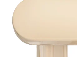 Console em MDF - Bege lacado - LESONA