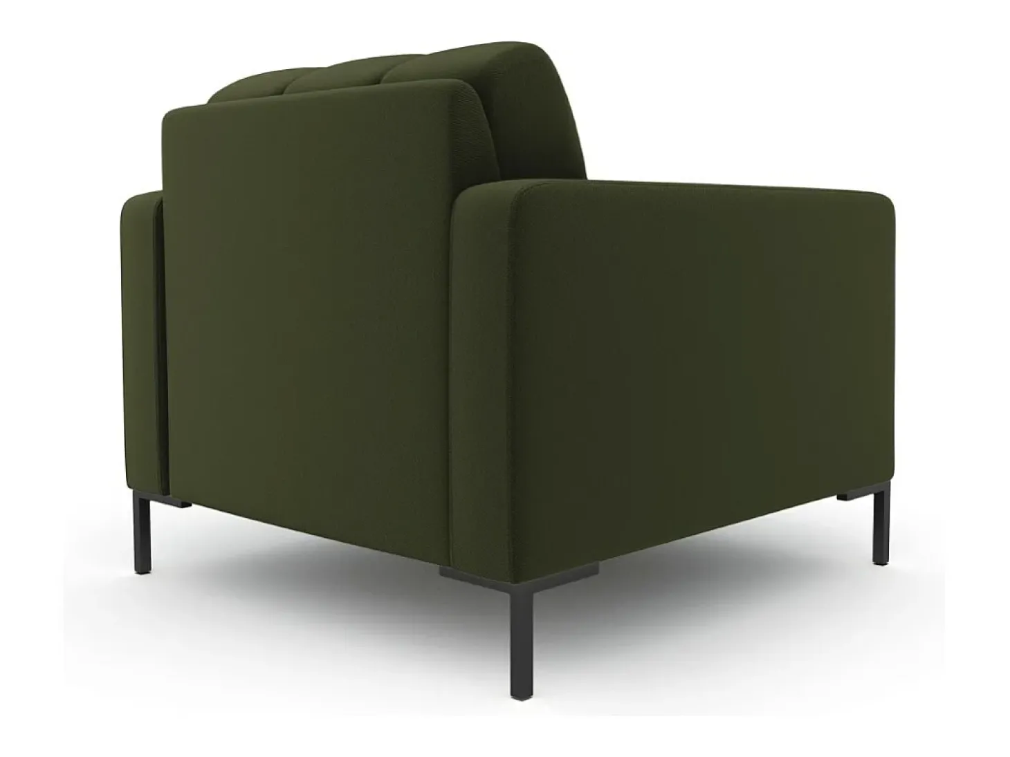 Cosmopolitan Design - Poltrona "Bali" em tecido estrutural verde - 87x92x75cm