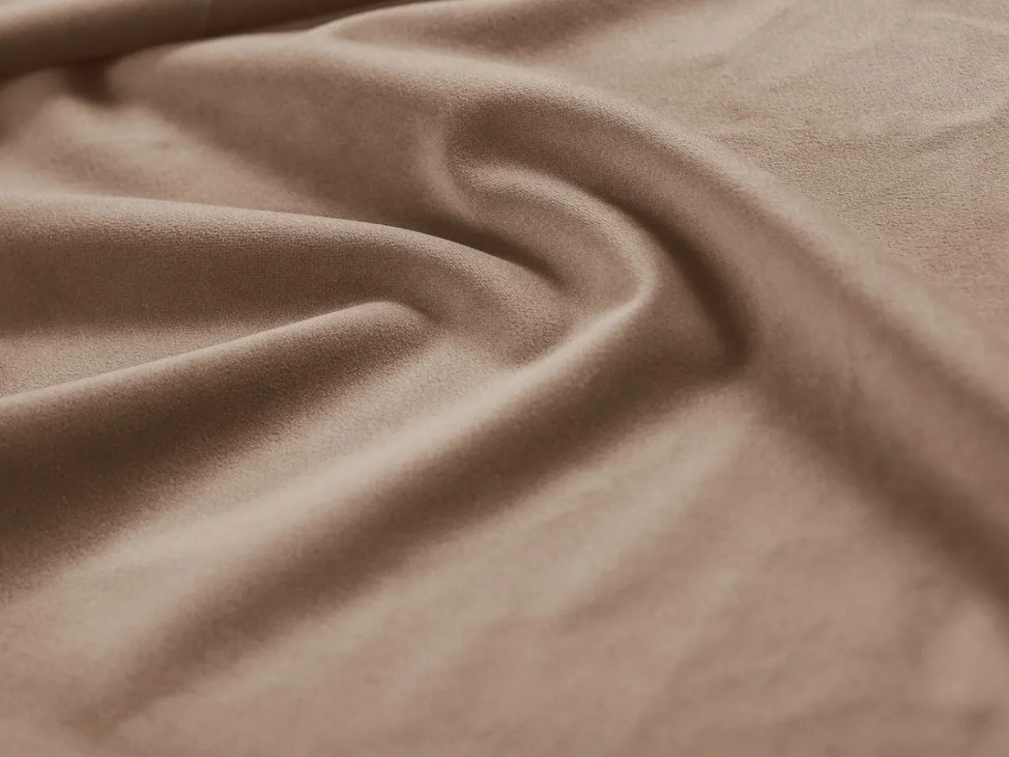 Cosmopolitan Design - Poltrona "Bali" em veludo bege - 87x92x75cm
