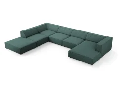 Cosmopolitan Design - Sofá de canto panorâmico à esquerda