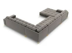 Cosmopolitan Design - Sofá de canto direito panorâmico 