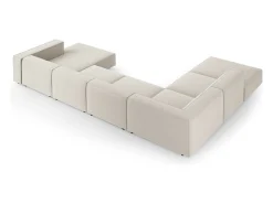 Cosmopolitan Design - Sofá de canto panorâmico à esquerda