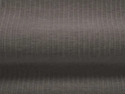 Cosmopolitan Design - Sofá panorâmico "Arendal" 6 lugares em tecido chenille com efeito canelado cinza escuro - 364x166x70cm