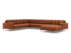 Cosmopolitan Design - Sofá de canto panorâmico à esquerda