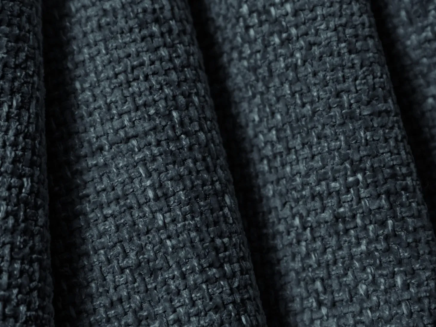 Cosmopolitan Design - Sofá "Tulum" 2 lugares em tecido chenille azul real - 180x90x70cm