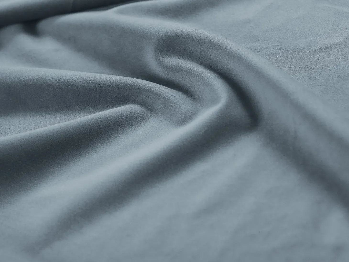 Cosmopolitan Design - Sofá "Bali" 2 lugares em veludo azul claro - 152x92x75cm