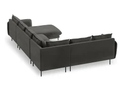 Cosmopolitan Design - Sofá de canto panorâmico à esquerda 