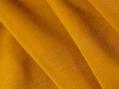 Cosmopolitan Design - Sofá de canto esquerdo "Arendal" 5 lugares em veludo amarelo - 341x166x70cm