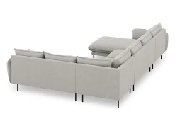 Cosmopolitan Design - Sofá de canto direito panorâmico 