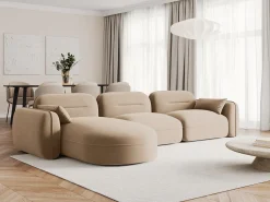 Cosmopolitan Design - Sofá modular de canto esquerdo