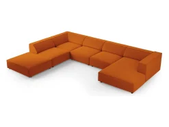Cosmopolitan Design - Sofá de canto panorâmico à esquerda 
