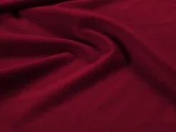 Cosmopolitan Design - Sofá panorâmico "Bali" 9 lugares em veludo vermelho - 327x256x75cm