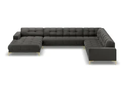 Cosmopolitan Design - Sofá de canto direito panorâmico