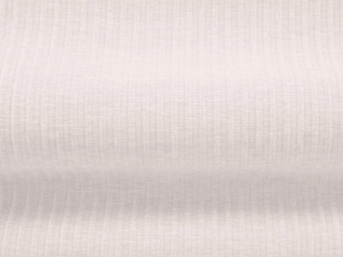 Cosmopolitan Design - Sofá de canto direito "Arendal" 5 lugares em tecido chenille com efeito canelado marfim - 341x166x70cm