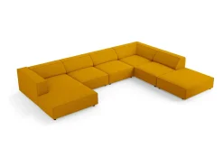 Cosmopolitan Design - Sofá de canto direito panorâmico 