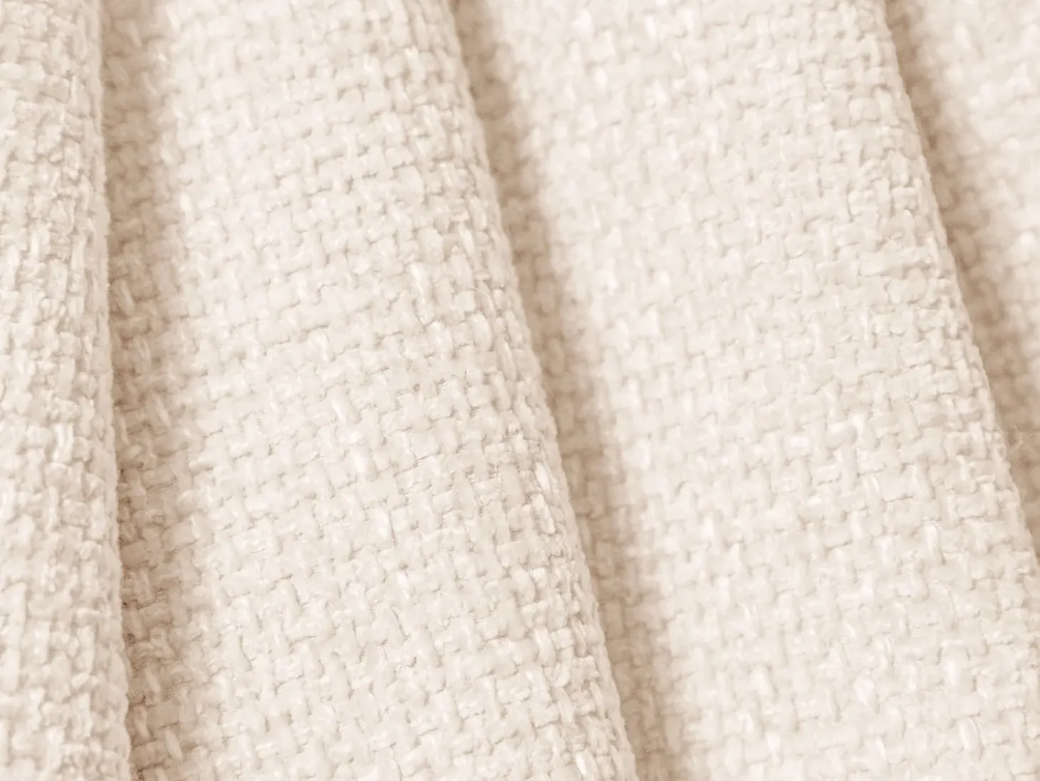 Cosmopolitan Design - Sofá-cama com compartimento de arrumação "Matera" 3 lugares em tecido chenille bege claro - 240x108x86cm