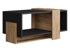 Couchtisch carvalho antracite/goldkraft 91.8x49x45 aven