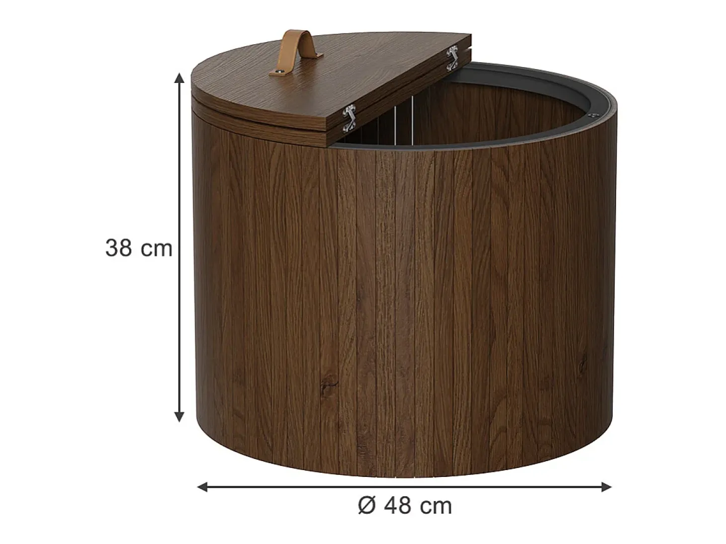 Couchtisch noz 48x48x38 tavilo