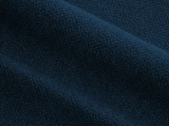 CXL by Christian Lacroix - Sofá modular "Lucien" 3 lugares em veludo azul escuro - 230x90x70cm