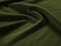 CXL by Christian Lacroix - Sofá modular "Maurie" 3 lugares em veludo verde exército - 224x107x90cm