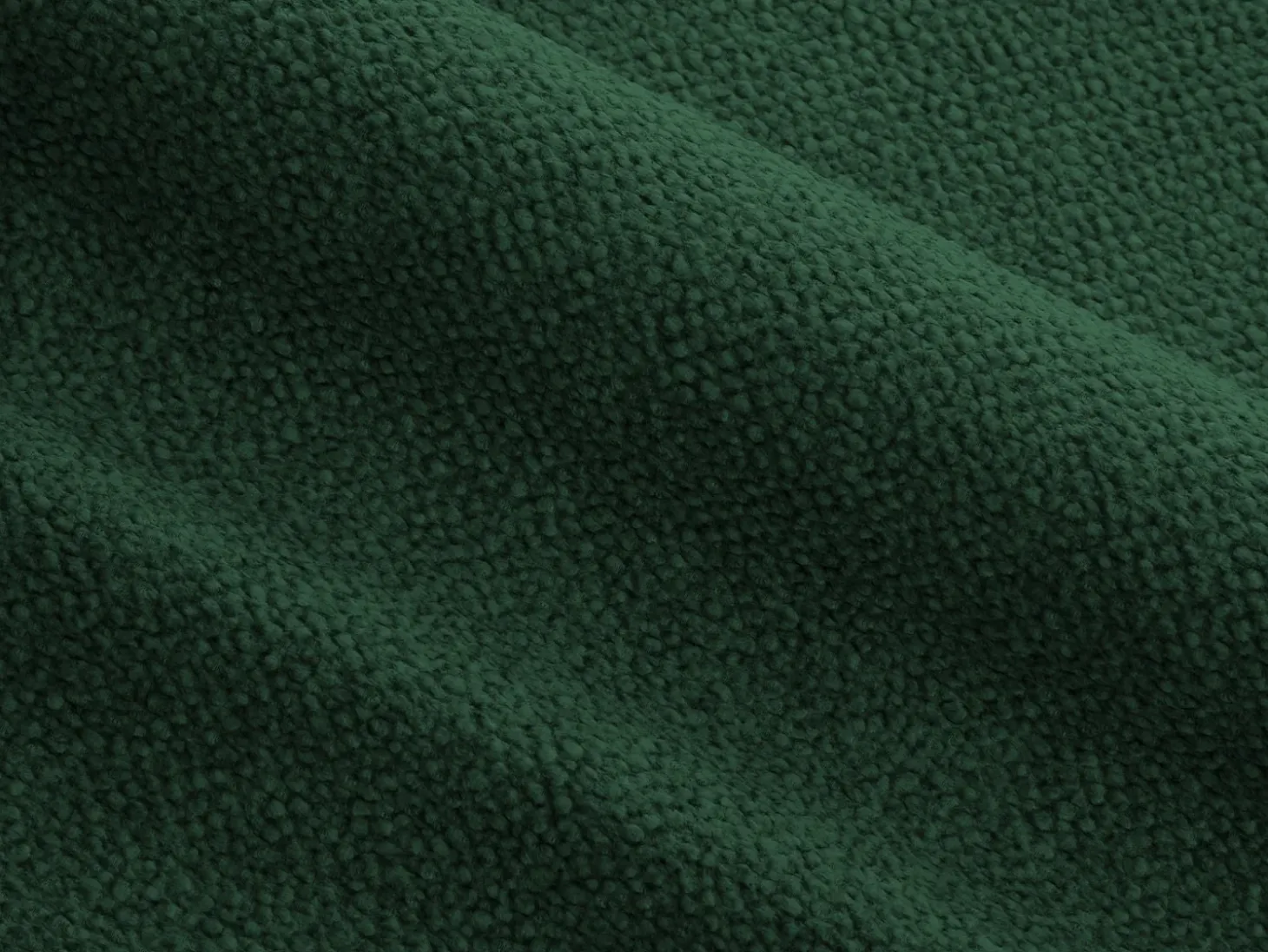 CXL by Christian Lacroix - Sofá modular de canto direito "Lucien" 4 lugares em veludo verde - 275x165x70cm