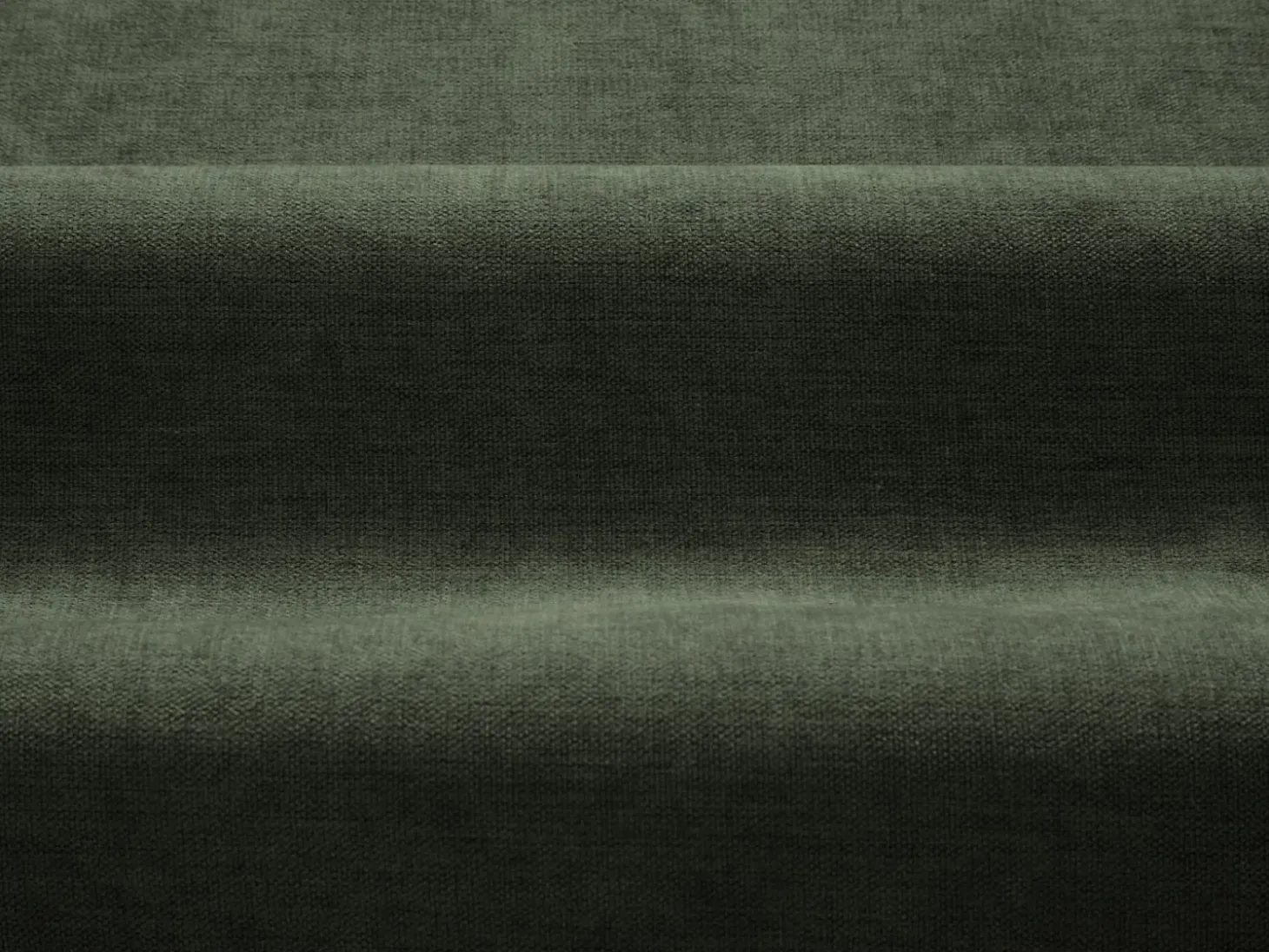 CXL by Christian Lacroix - Sofá modular "Maurie" 3 lugares em tecido chenille verde musgo - 224x107x90cm