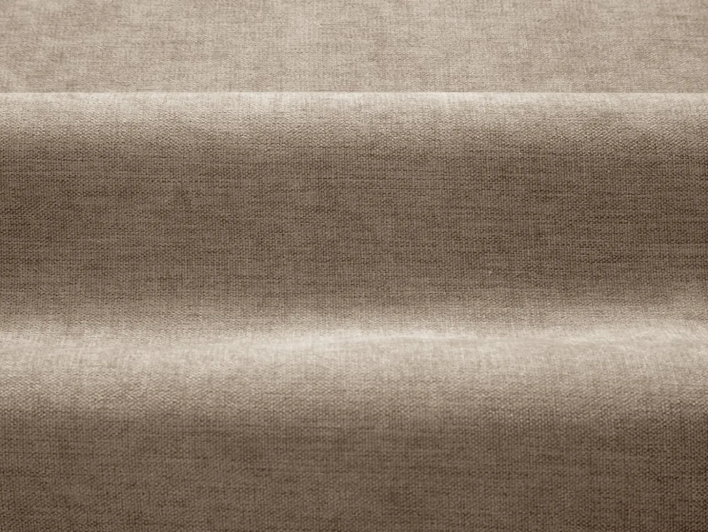 CXL by Christian Lacroix - Sofá modular "Maurie" 3 lugares em tecido chenille areia - 224x107x90cm