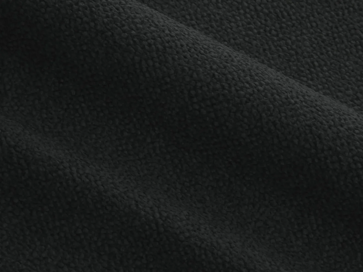 CXL by Christian Lacroix - Sofá modular de canto esquerdo "Lucien" 4 lugares em veludo carvão - 275x165x70cm