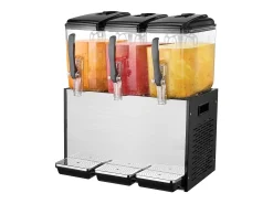 Distribuidor de Bebidas Comerciais SucceBuy 12 L x 3 Reservatórios, Distribuidor de Bebidas Geladas e Sucos Frios