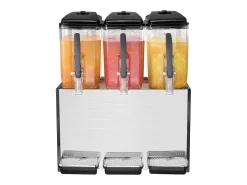 Distribuidor de Bebidas Comerciais SucceBuy 12 L x 3 Reservatórios, Distribuidor de Bebidas Geladas e Sucos Frios