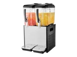 Distribuidor de Bebidas Comerciais SucceBuy 12 L x 2 Reservatórios, Distribuidor de Bebidas Geladas e Sucos Frios