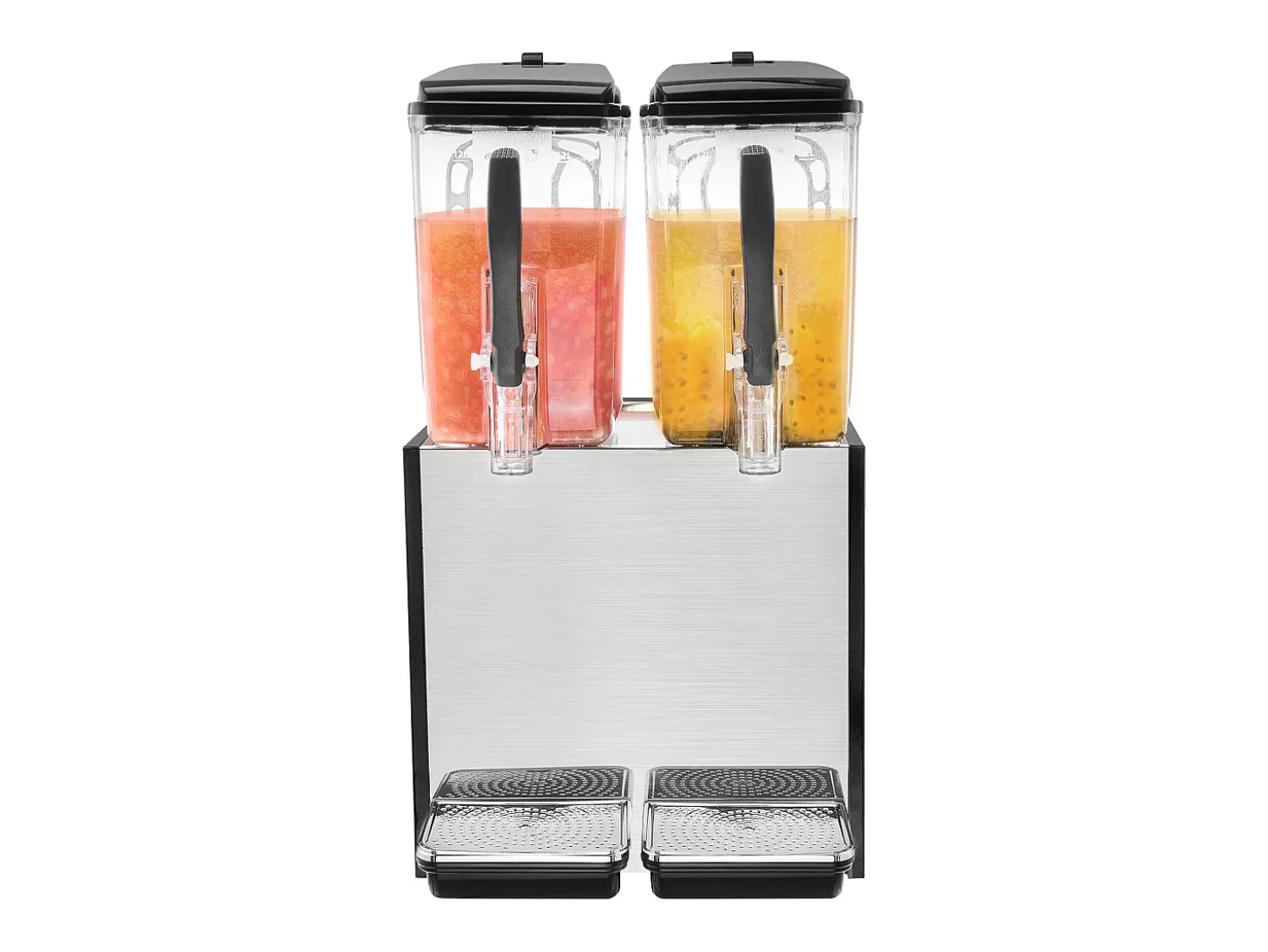 Distribuidor de Bebidas Comerciais SucceBuy 12 L x 2 Reservatórios, Distribuidor de Bebidas Geladas e Sucos Frios