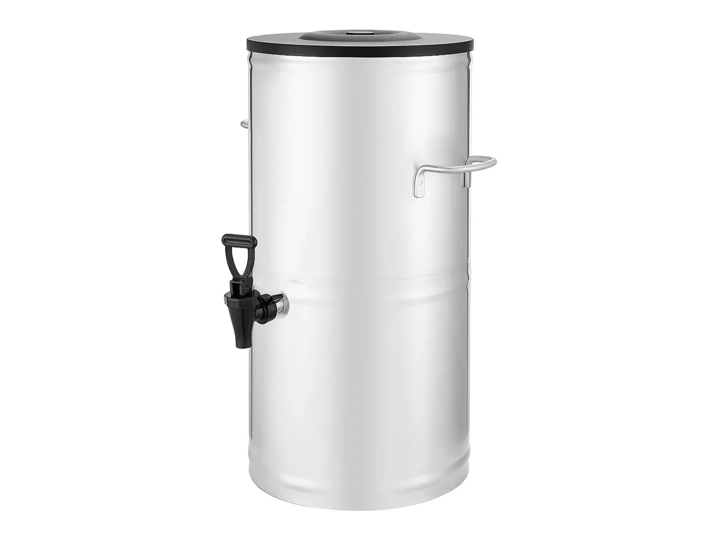 Distribuidor de Bebidas SucceBuy de 15 L, Fonte de Água Quente e Fria Não Elétrica com Torneira e Alça, Recipiente em Aço Inoxidável