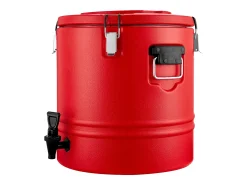 Distribuidor de Bebidas SucceBuy Isotérmico 30 L, Fonte de Água Quente e Fria Não Elétrica com Torneira, Recipiente Isotérmico de Qualidade Alimentar